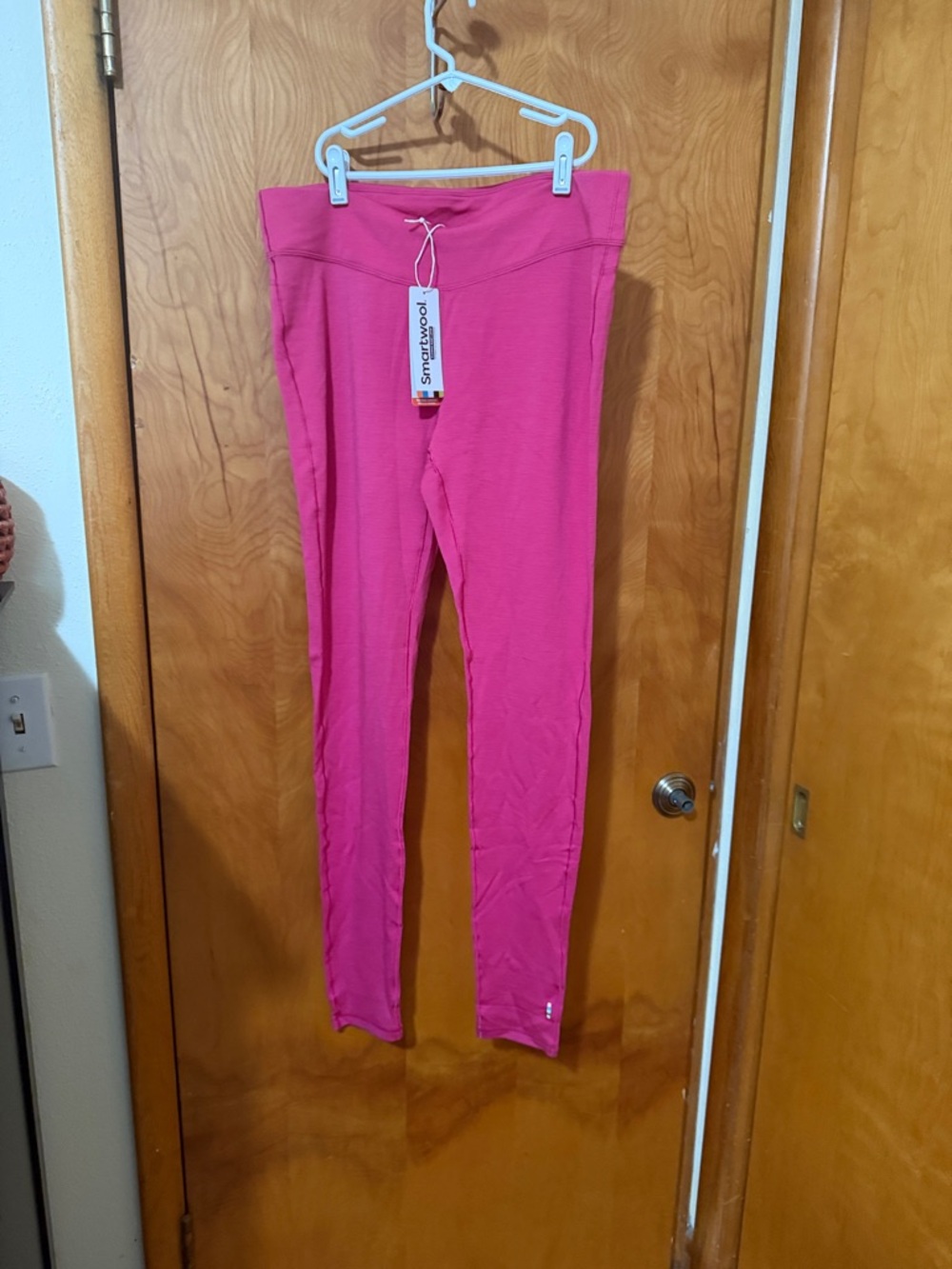 Smartwool 240 merino classic base layer Bright Pink Merino Blend Leggings